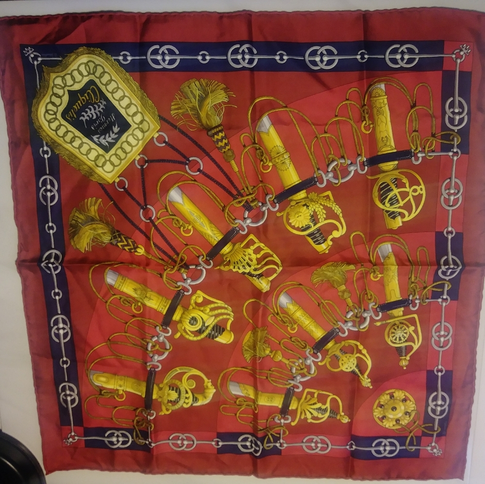 Hérmés Paris 100% Silk Scarf